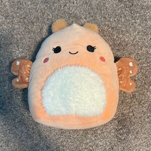 Squishmallows Orange and White Stuffed Animal